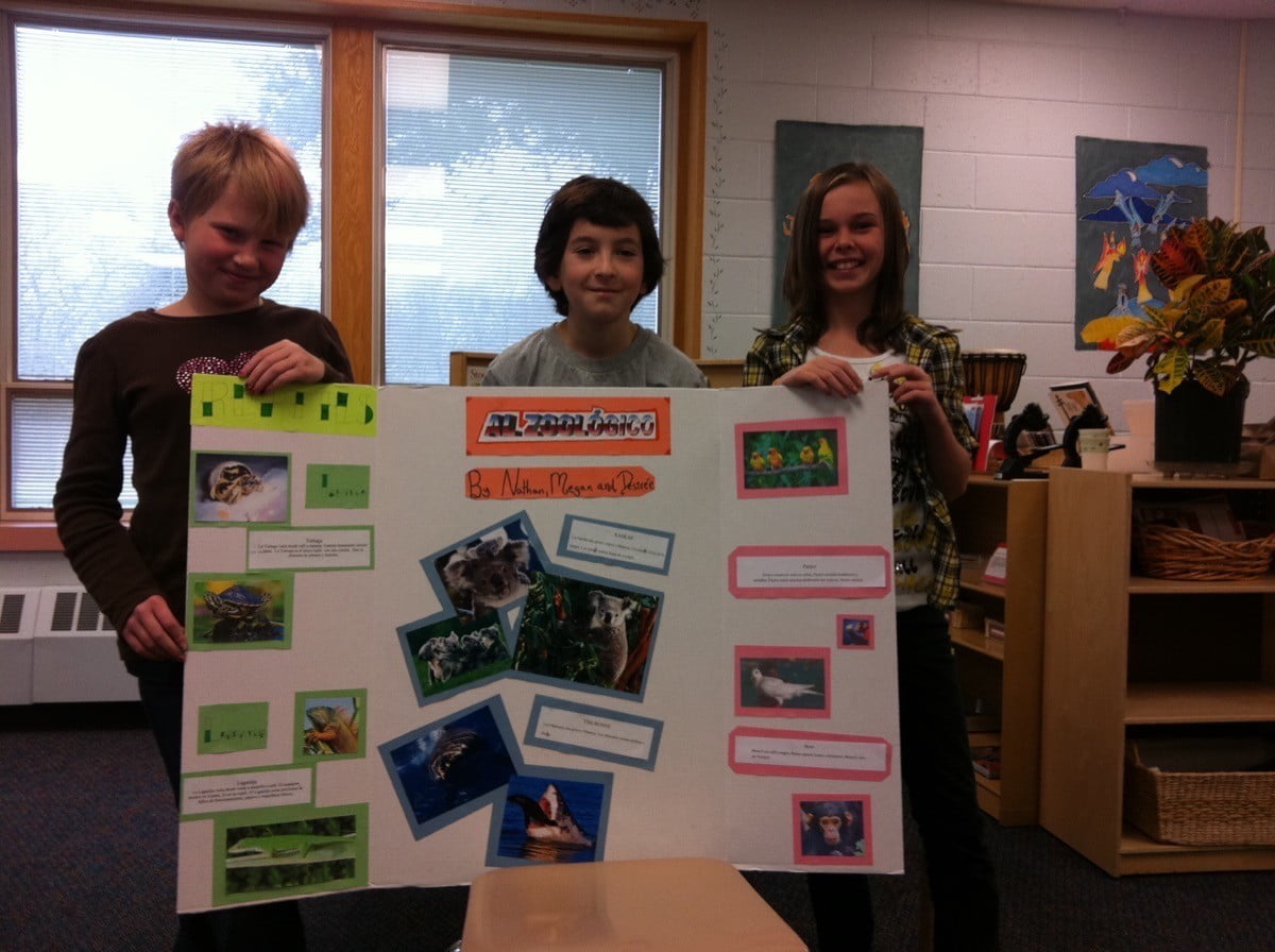 Upper Elementary Spanish Projects