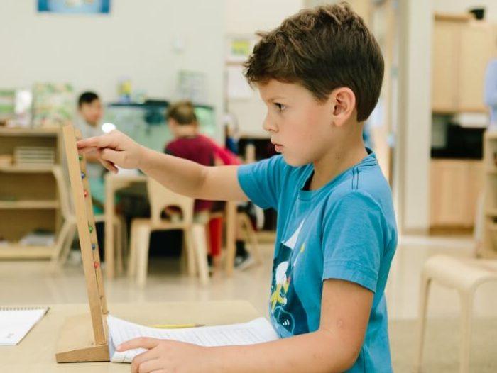 Math in Lower Elementary Montessori School Narragansett, RI