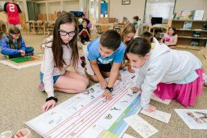 Group Study Upper Elementary - Montessori School in Rhode Island