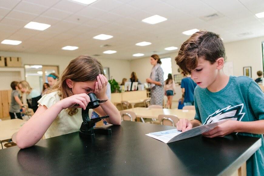 Science in Upper Elementary - Montessori School in Rhode Island