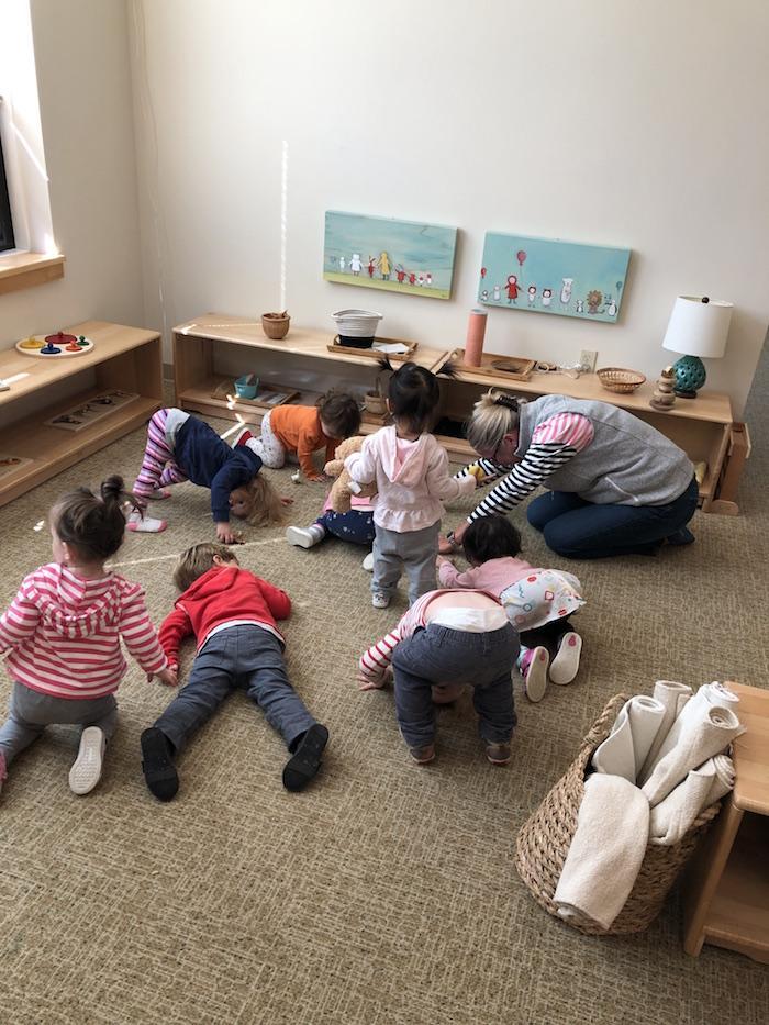 Toddler Gathering Yoga Freedom... within limits