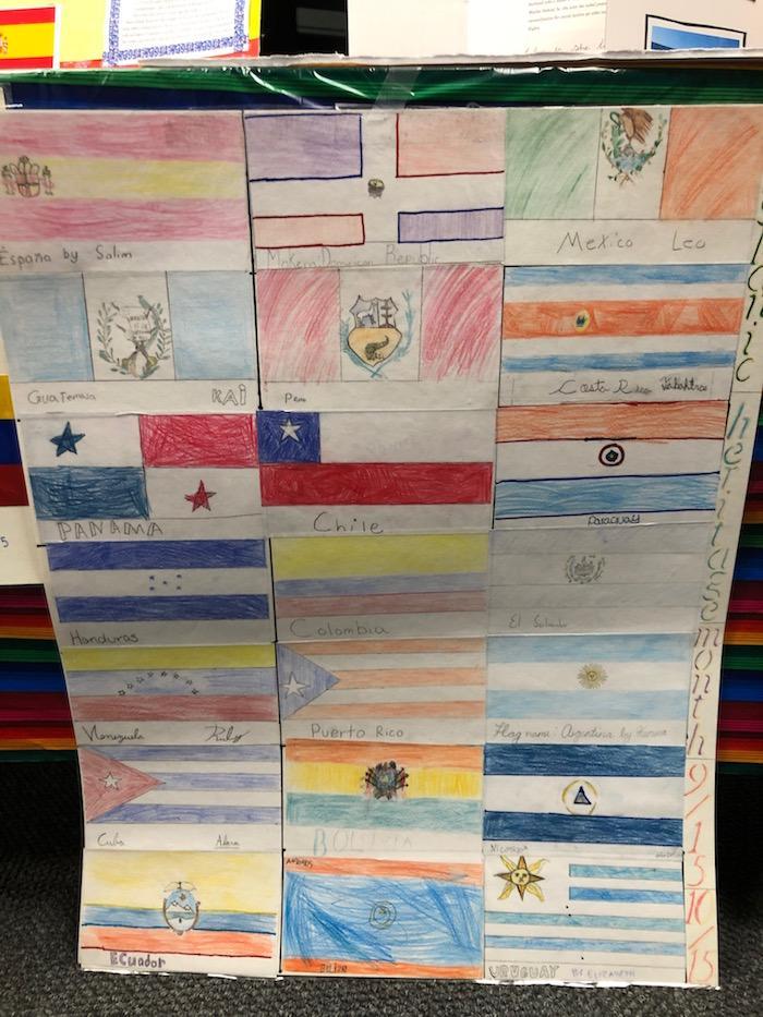 Maps Showing Hispanic Countries The Quest Montessori Day: Specials 16