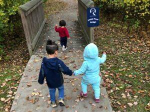 Toddlers Walking