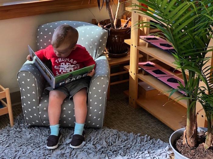 Eli Reading Preschool Book Corner