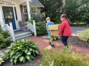 Donating books to Willett Library - Quest Updates School Library